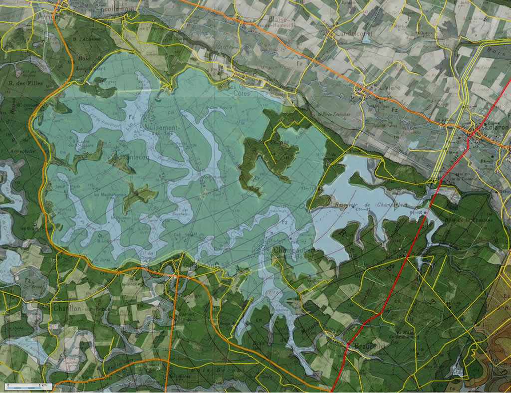 Les trois villages disparus